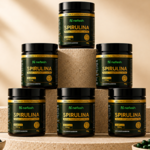 Spirulina Nefesh em Cápsulas - 6 potes